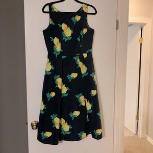 NY&Co Eva Mendes Lemon Dress